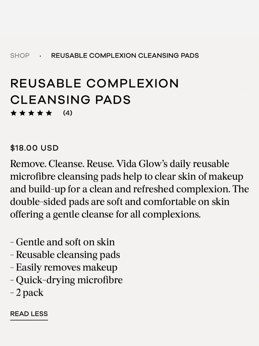 Vida Glow new never
